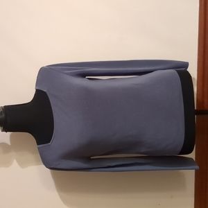 Jones New York Gray Silk Sweater